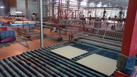 واحد توليد سراميك در ناحيه صنعتي گندمان 